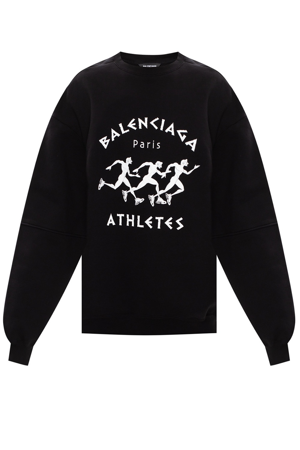 Balenciaga scroll font crew neck outlets sweater M